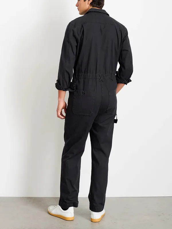 Slim-Fit Overall for Men with Zip