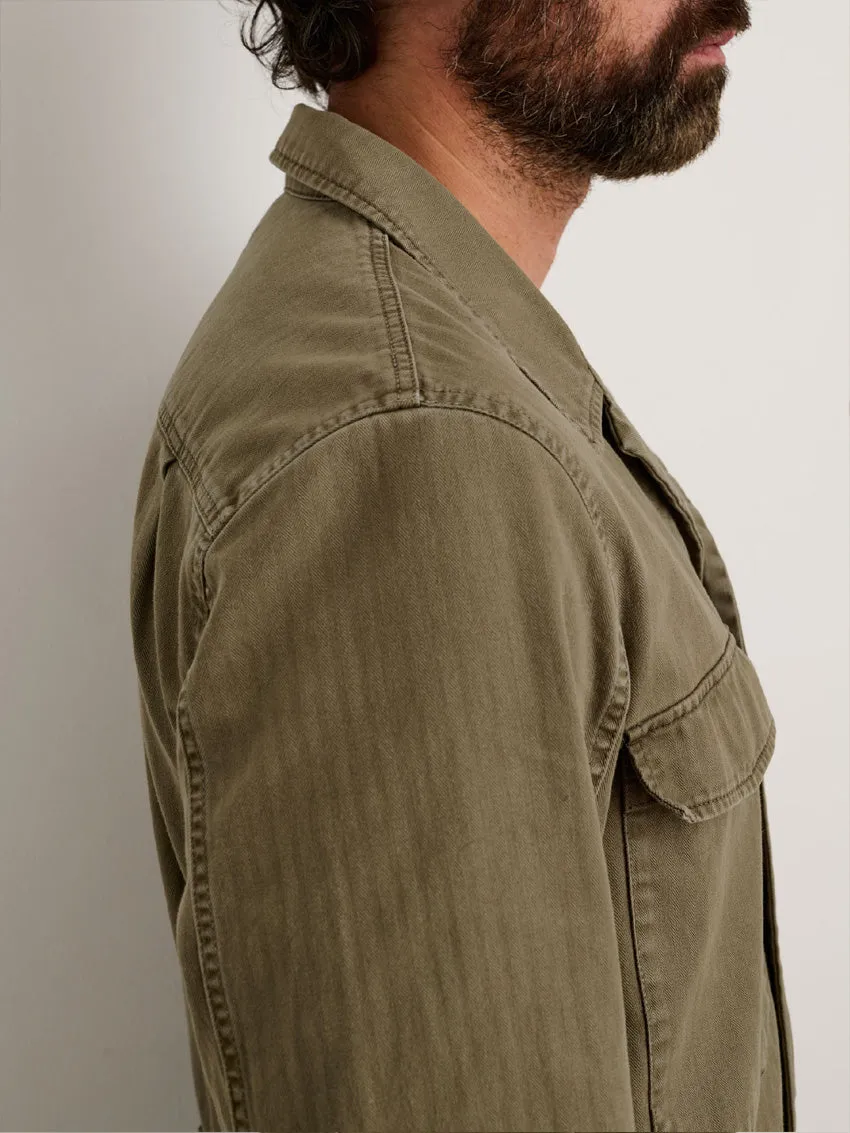 Slim-Fit Overall for Men with Zip