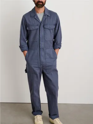 Slim-Fit Overall for Men with Zip