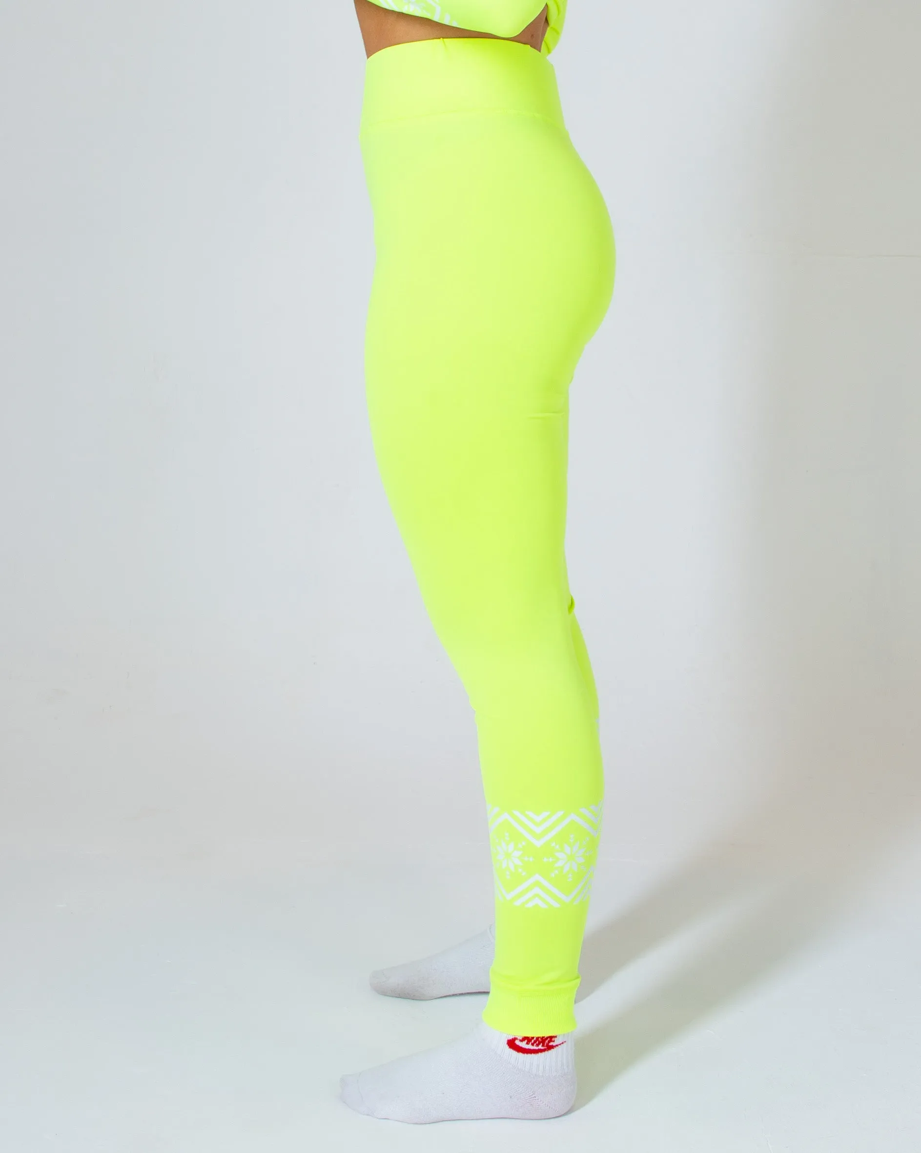SNOWCAT Base Layer Set Neon