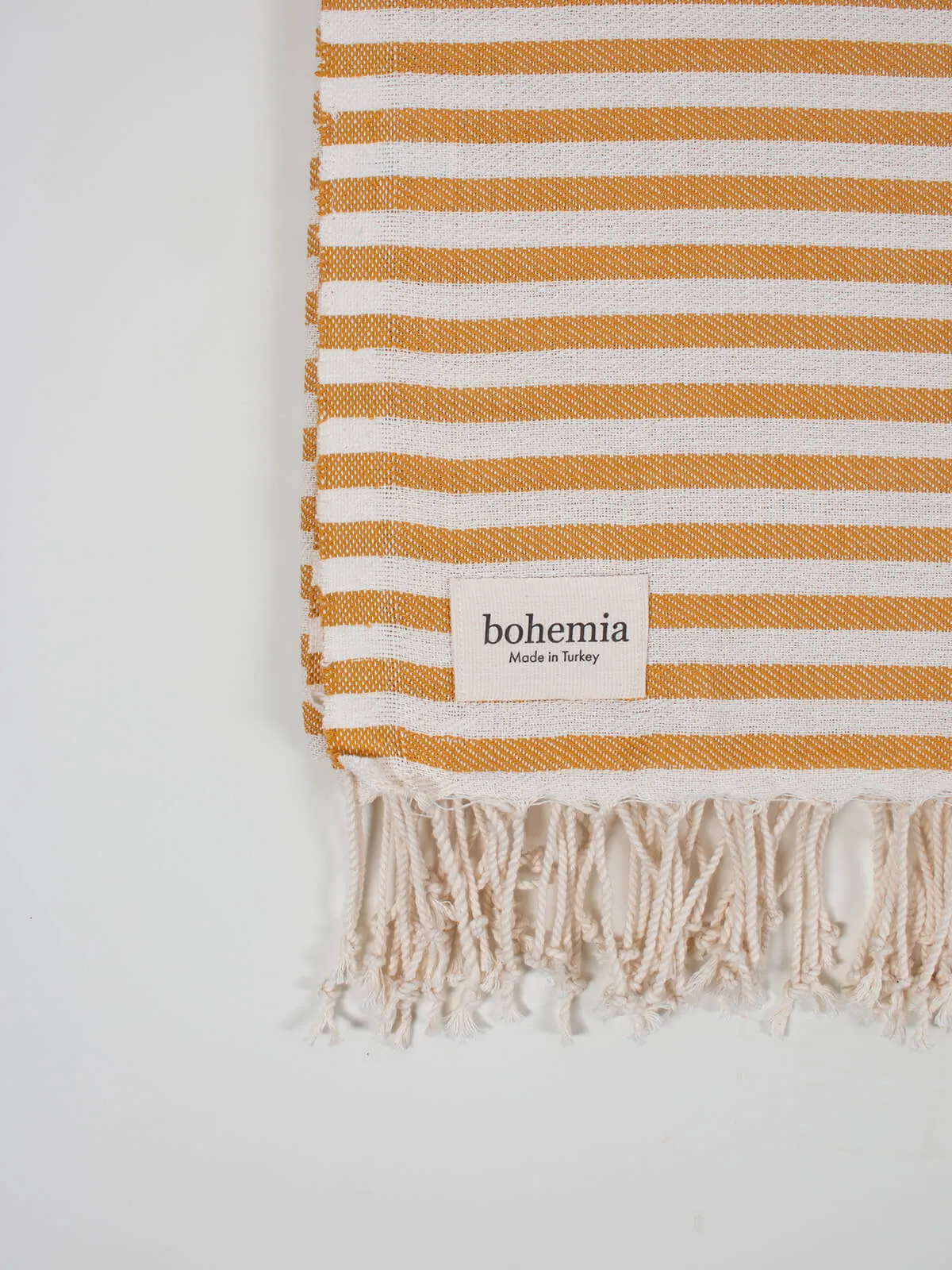 Sorrento Hammam Towel, Mustard