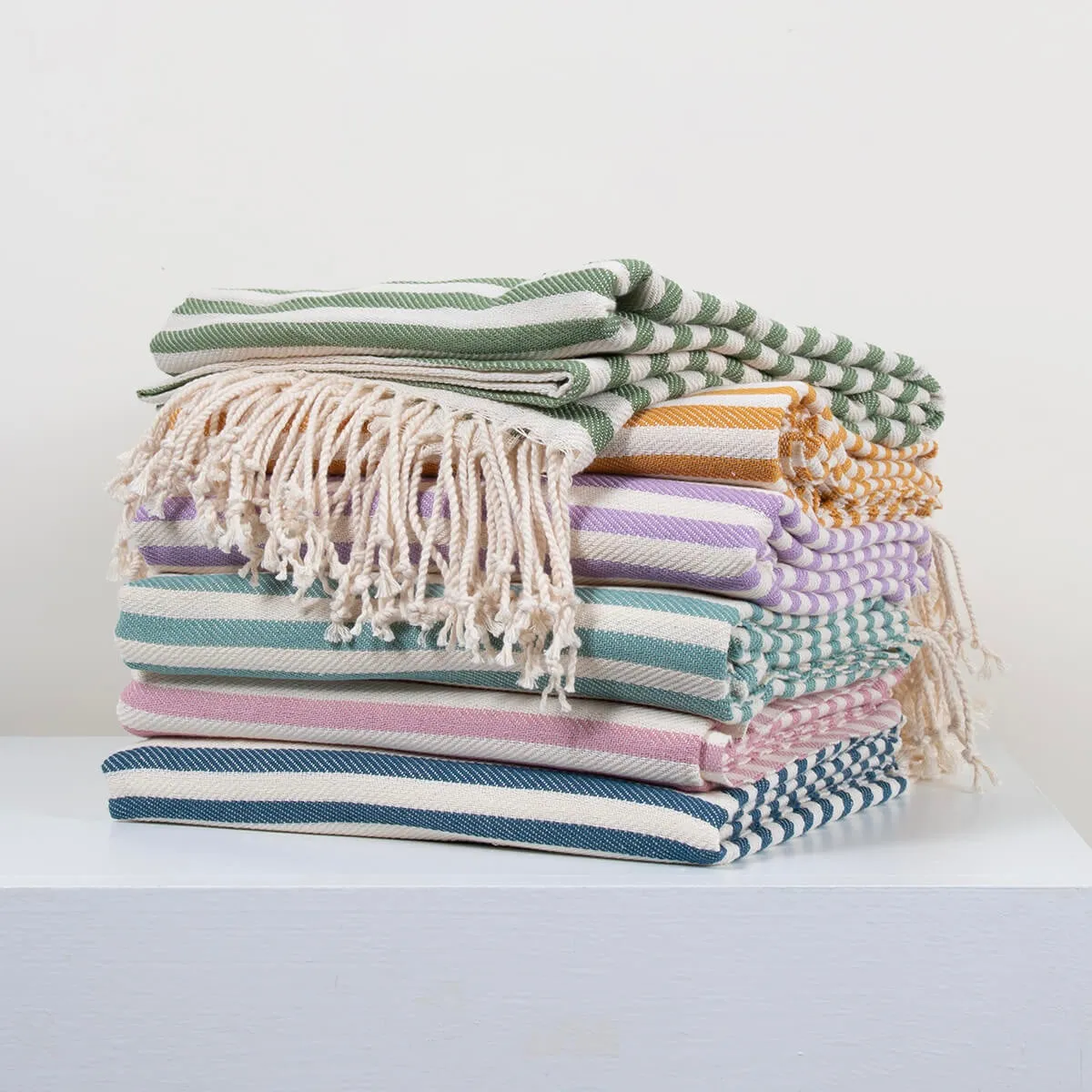Sorrento Hammam Towel - Vintage Pink