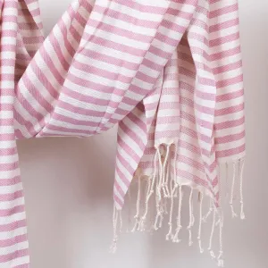 Sorrento Hammam Towel - Vintage Pink