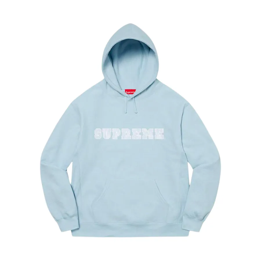 Supreme Lace Hooded Sweatshirt Light Blue