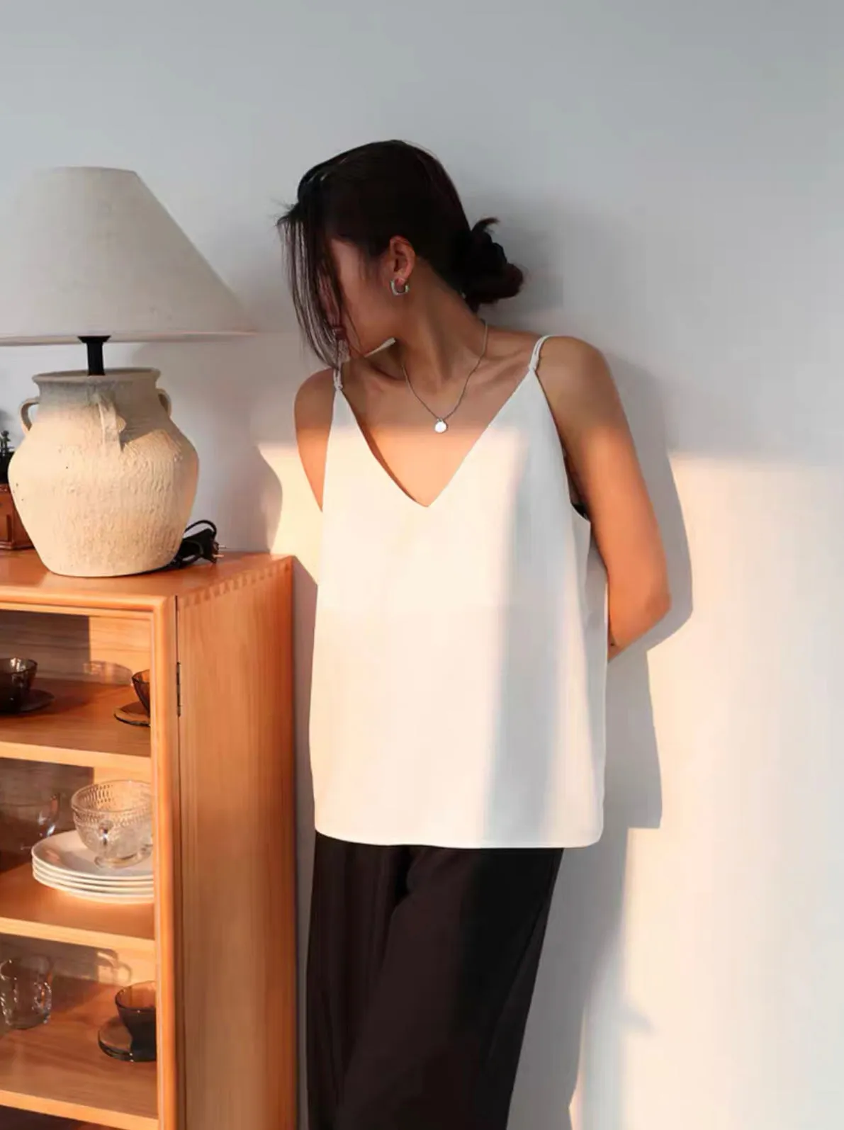 The Classic V Camisole Top [2 Colours]