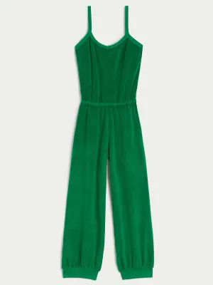 The Giorgi Tank Jumpsuit in Terry