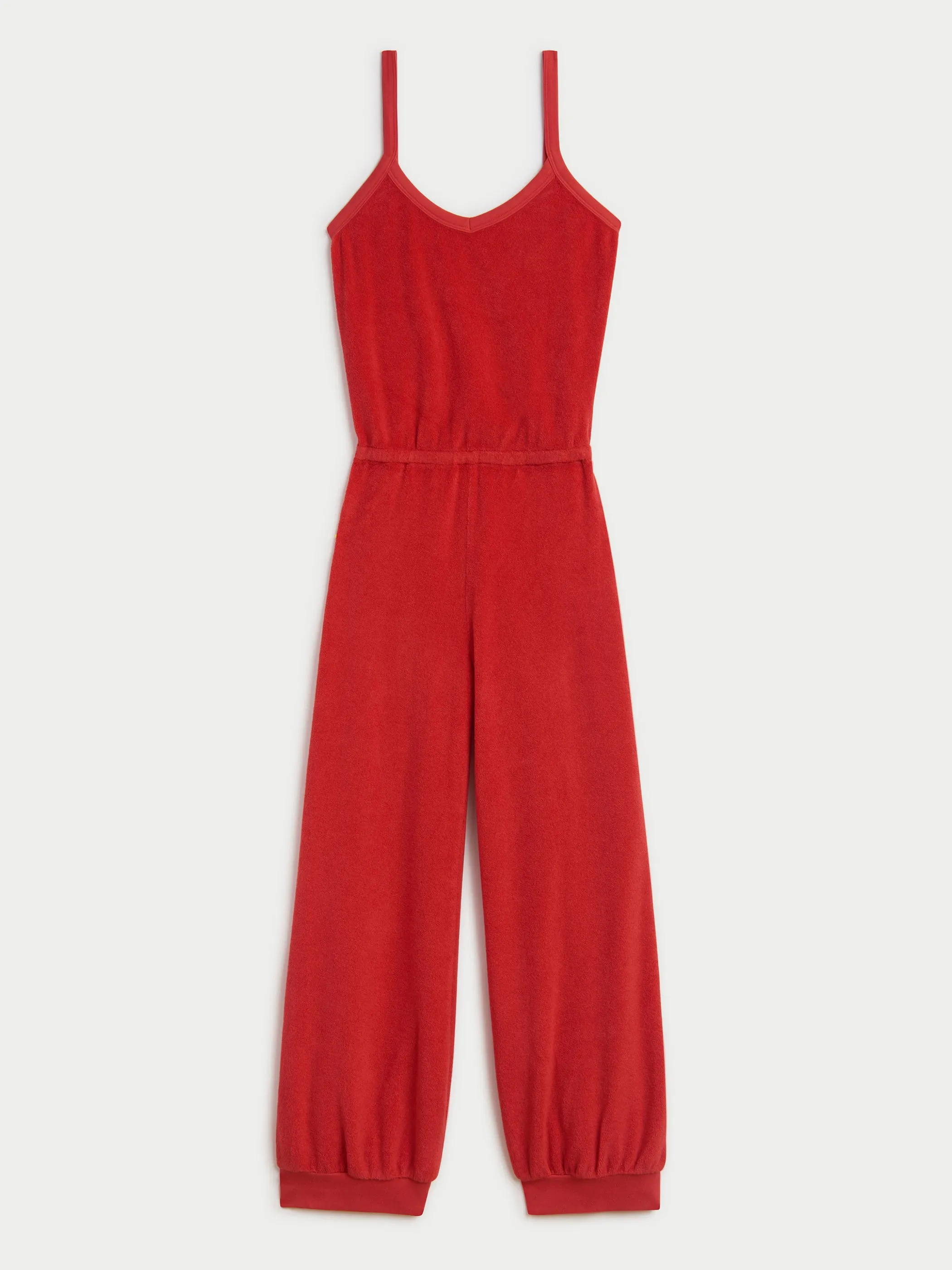 The Giorgi Tank Jumpsuit in Terry