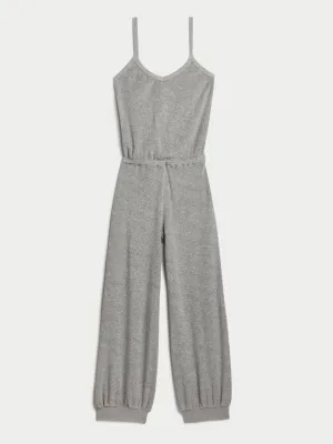 The Giorgi Tank Jumpsuit in Terry