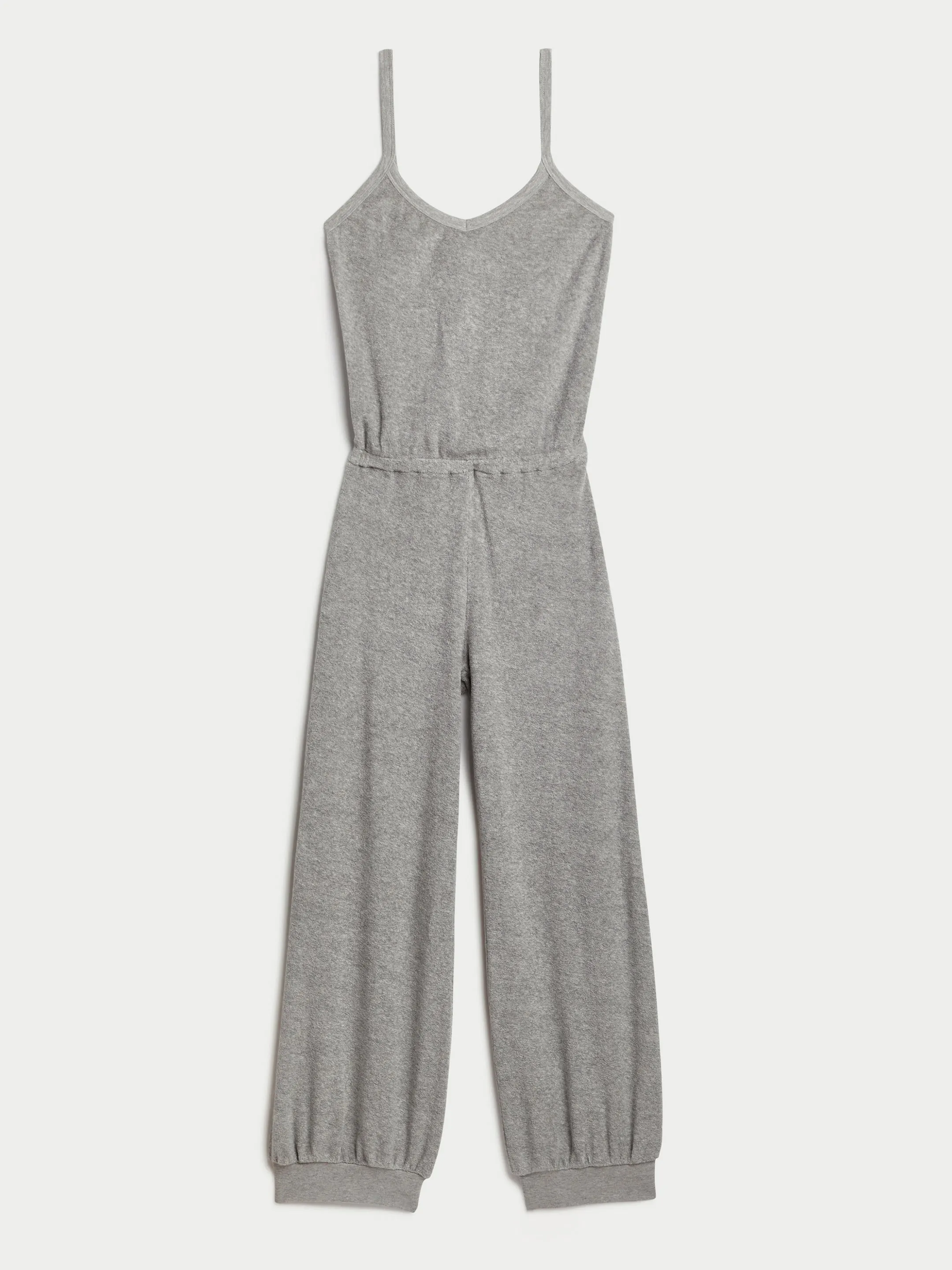 The Giorgi Tank Jumpsuit in Terry