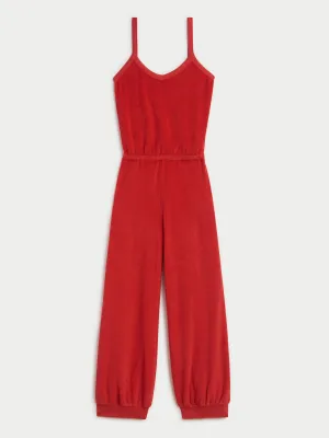 The Giorgi Tank Jumpsuit in Terry