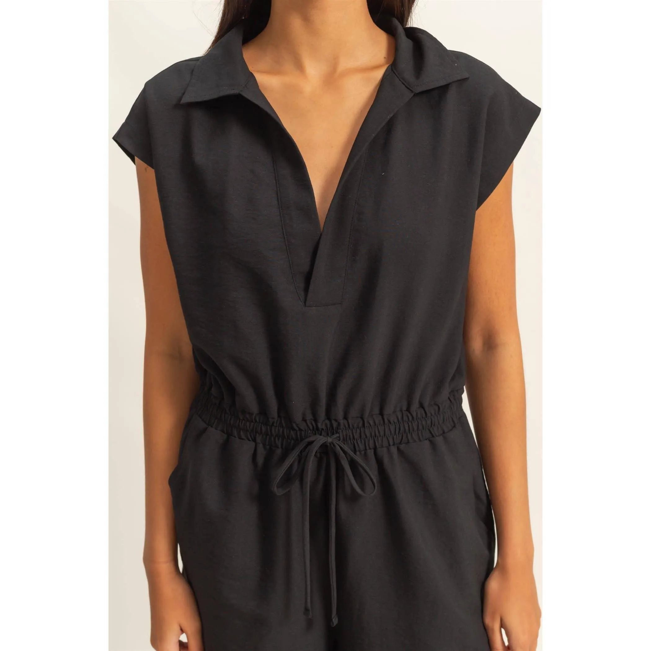 The Perfect Romper Black