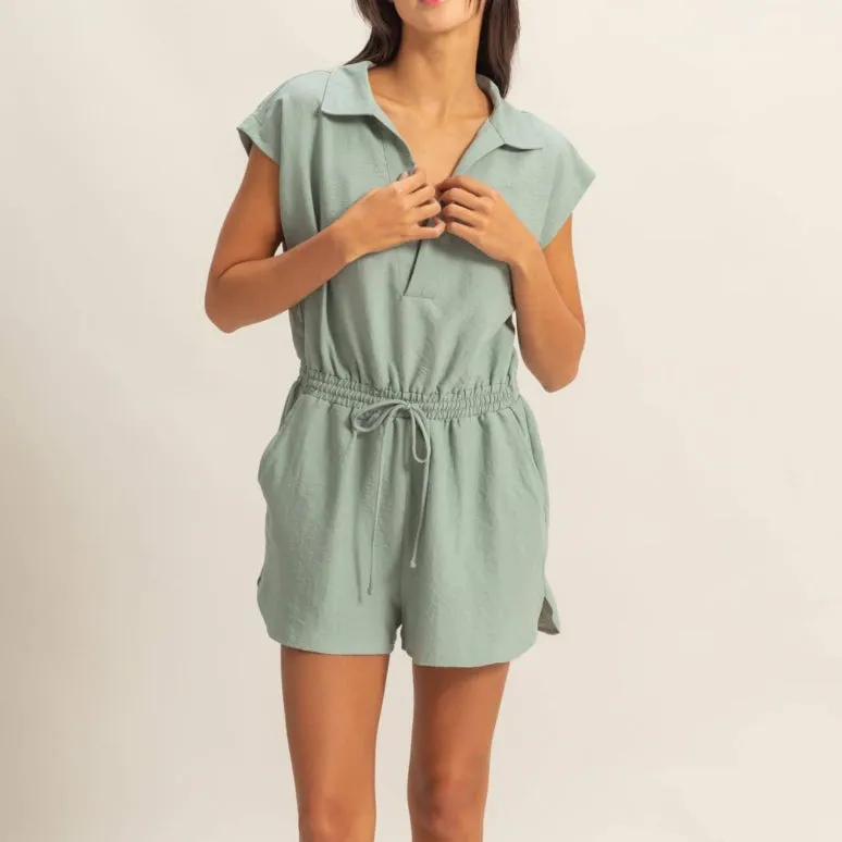 The Perfect Romper Black