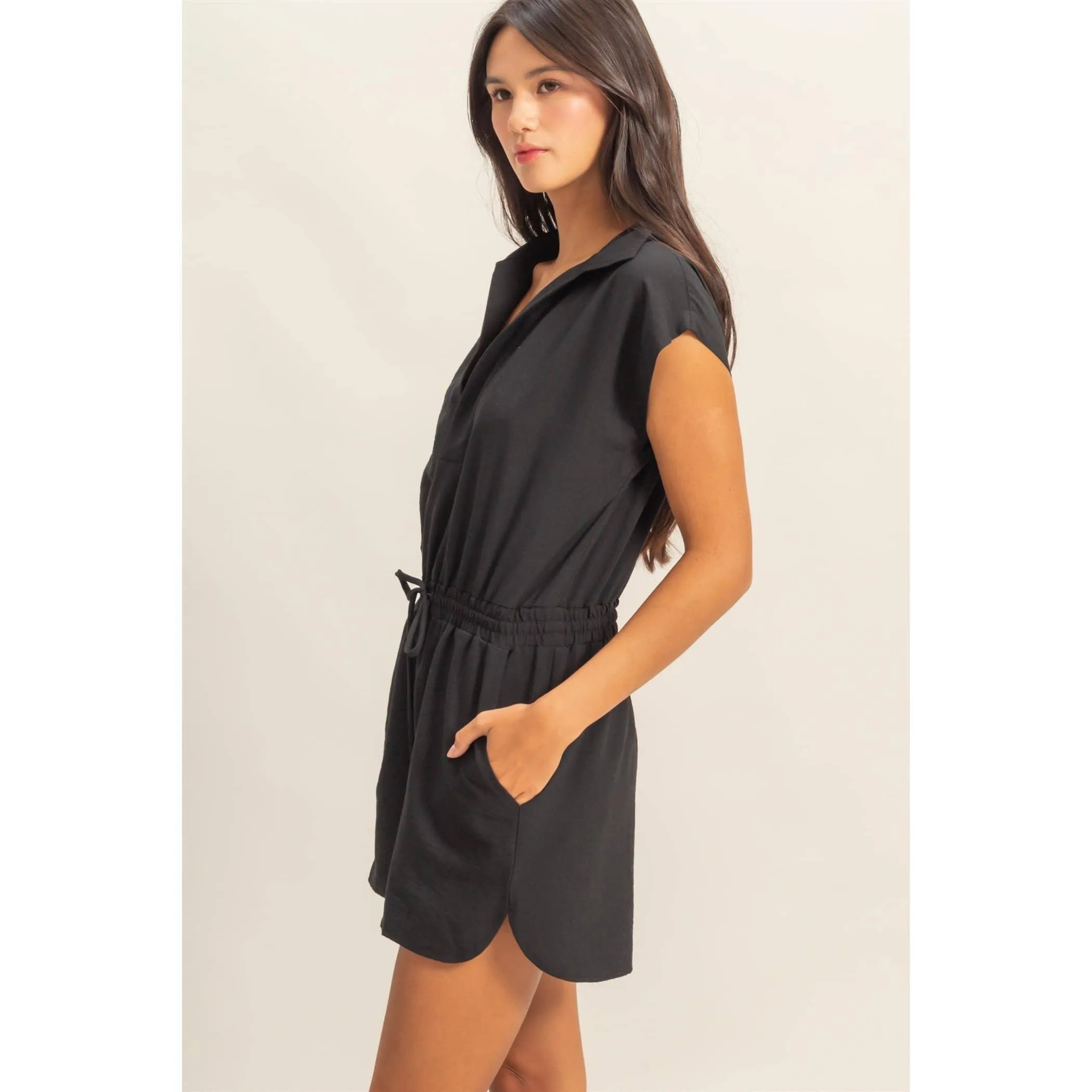 The Perfect Romper Black