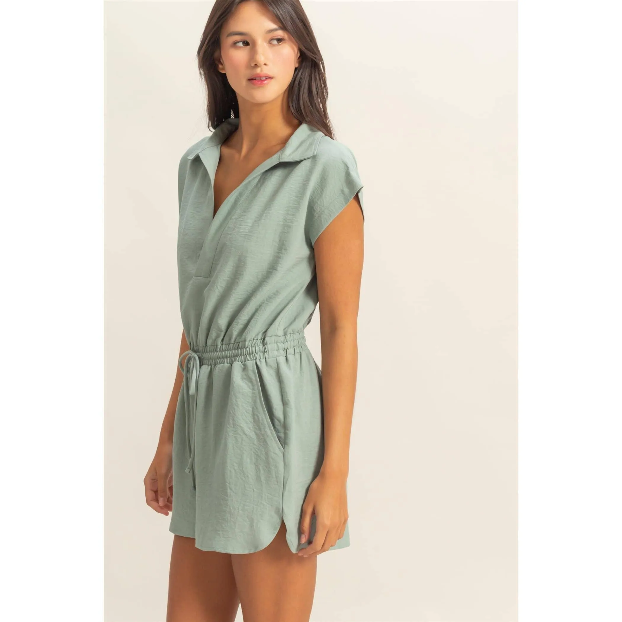The Perfect Romper Black