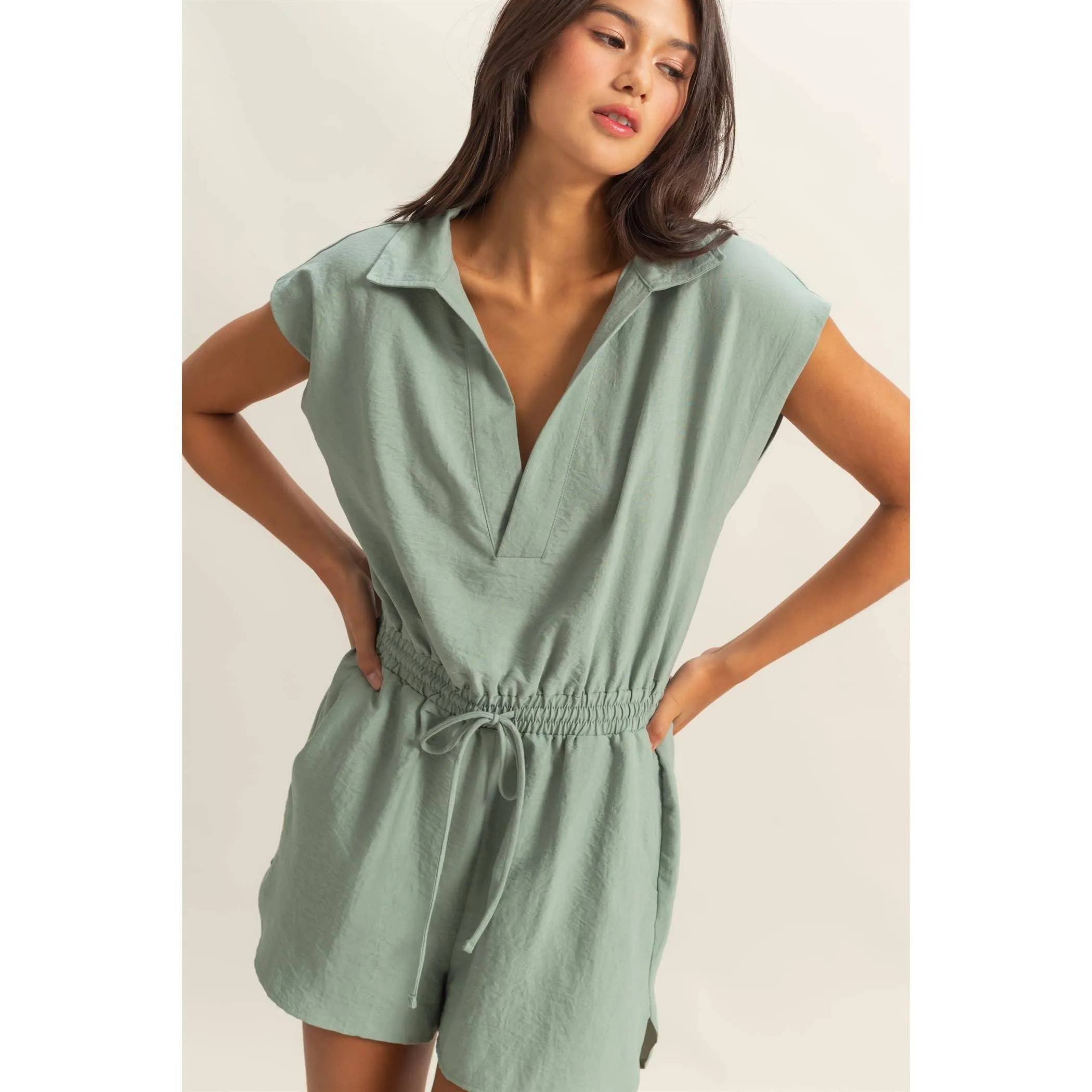 The Perfect Romper Black