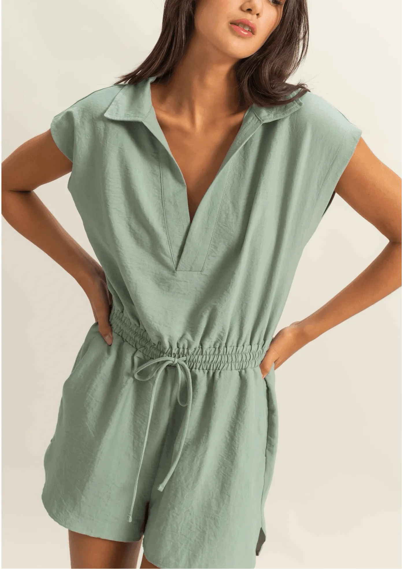 The Perfect Romper Black