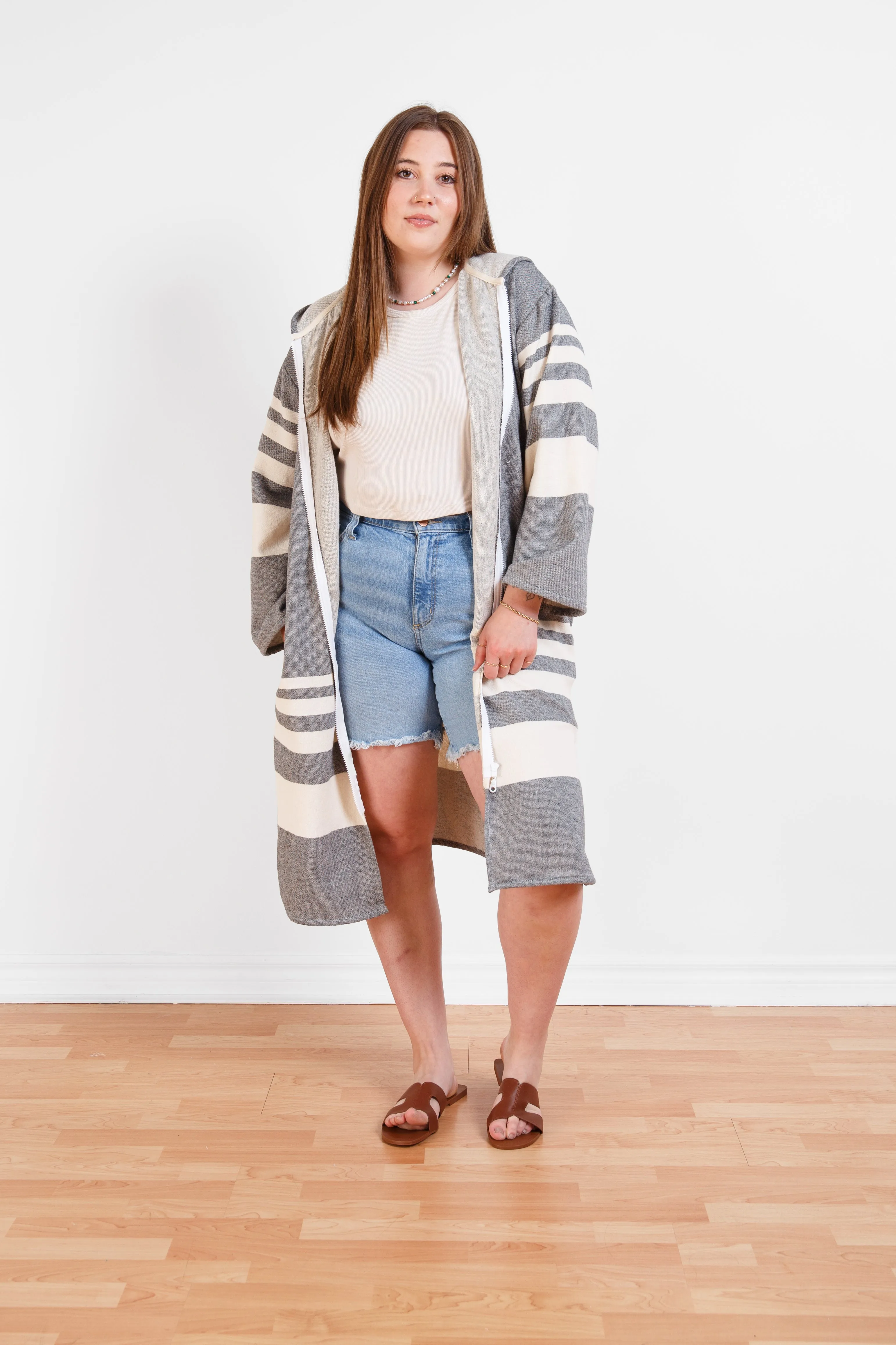 Tofino Towel Gale Terry Zip Unisex Poncho