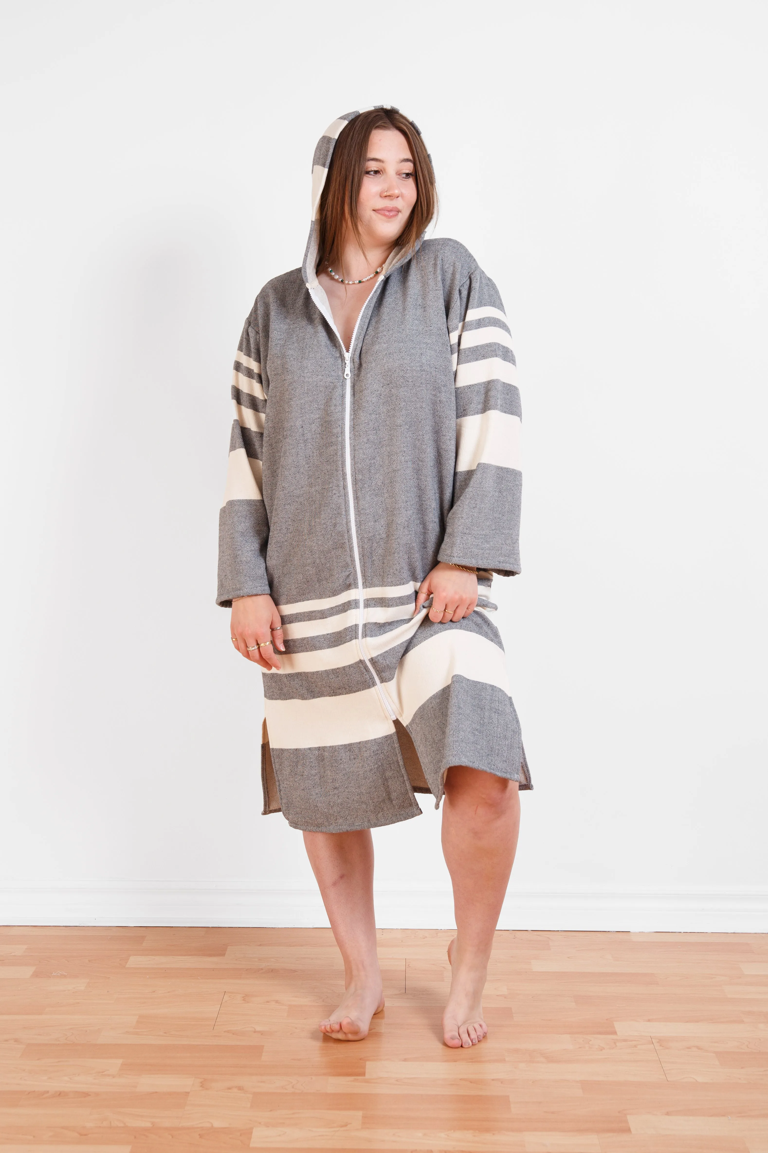 Tofino Towel Gale Terry Zip Unisex Poncho