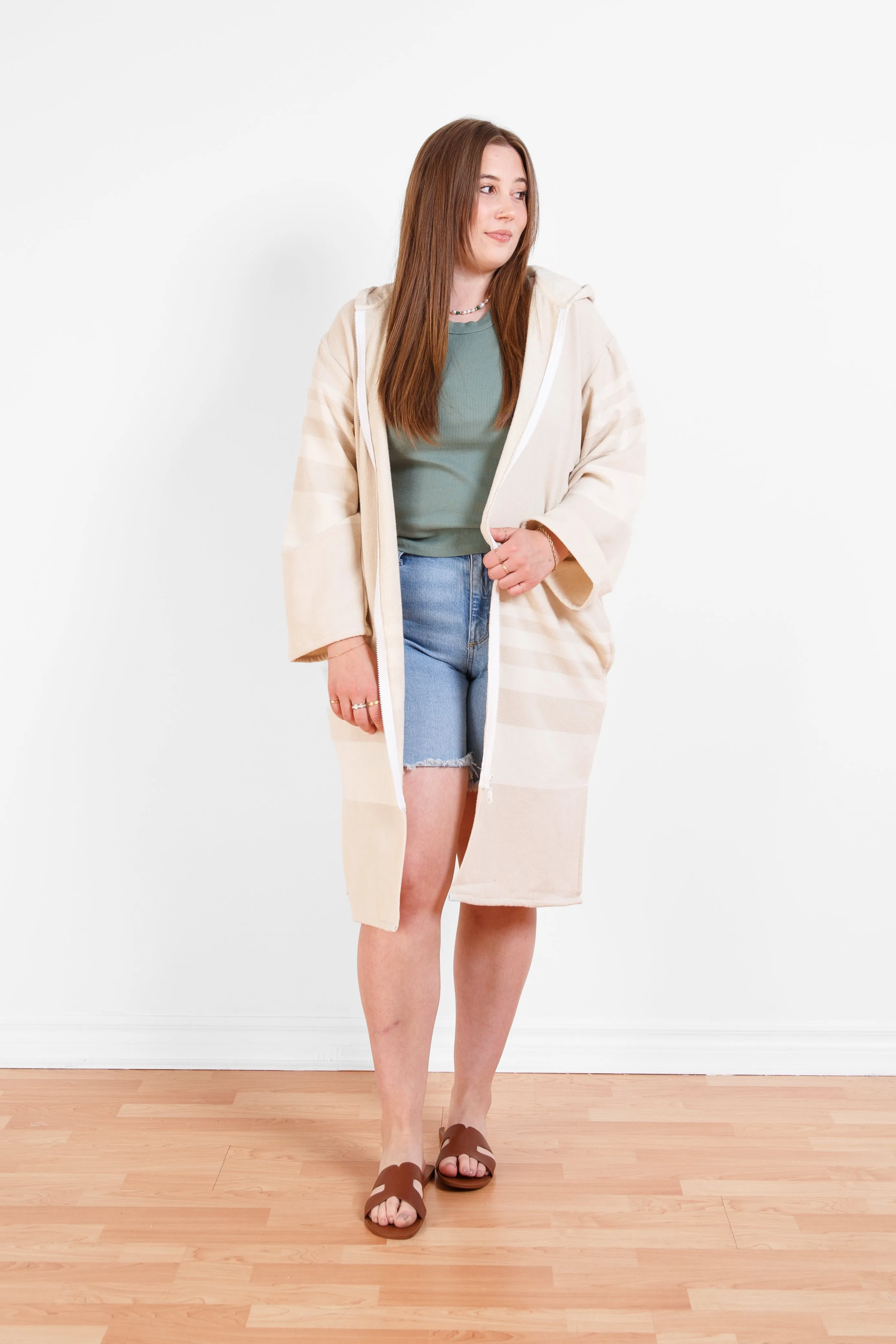 Tofino Towel Gale Terry Zip Unisex Poncho