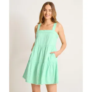 Tommy Bahama Mykonos Textured Sundress Cover Up - Aqua Jade