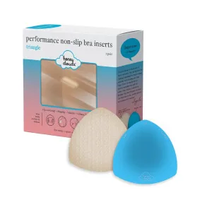 Triangle Bra Inserts in Latte