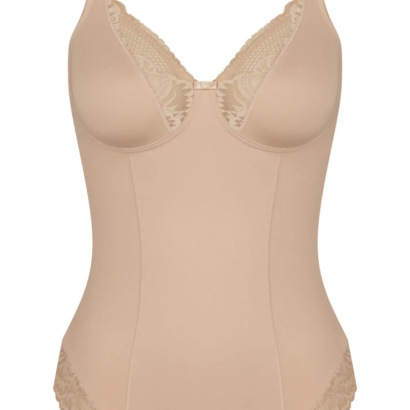 Triumph Modern Lace   Cotton Non Wire Bodysuit