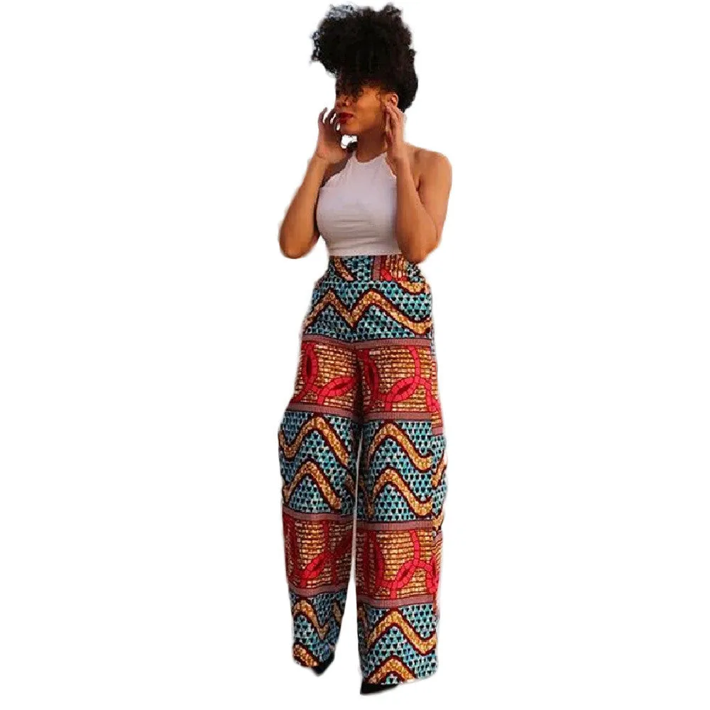 Two Piece Outfit Jumpsuit Long Wide Pants With Crop Top