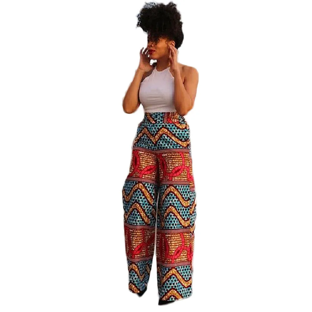 Two Piece Outfit Jumpsuit Long Wide Pants With Crop Top