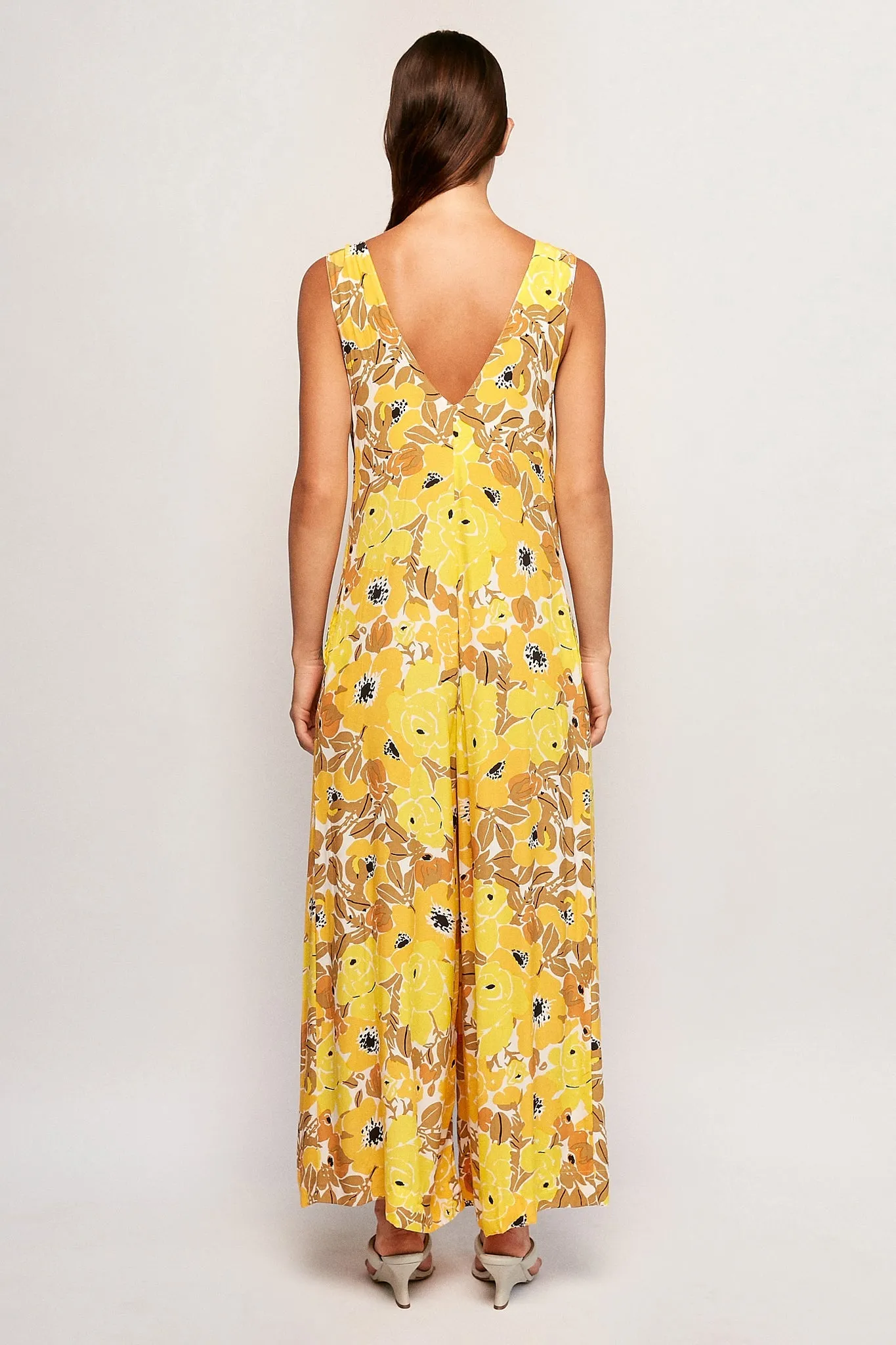 V Front Jumpsuit