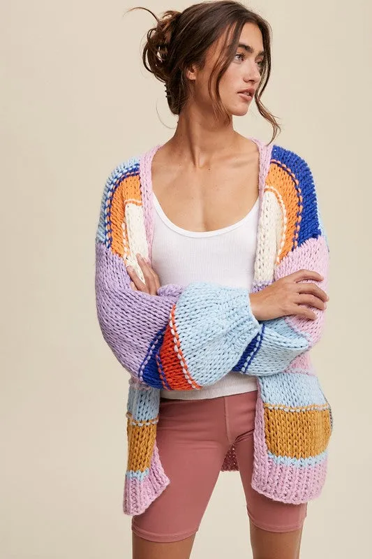 WARMTH AND WHIMSY STRIPE SWEATER