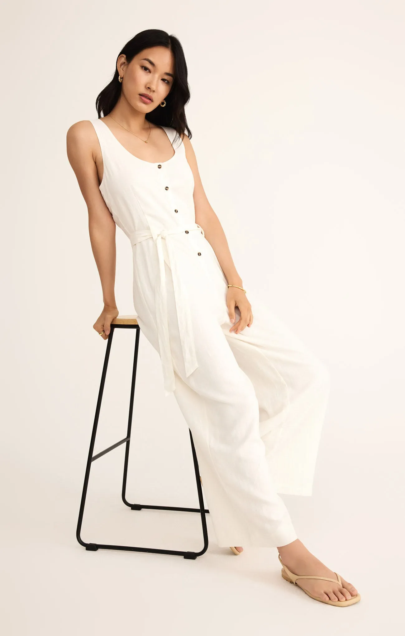 White Jumpsuit