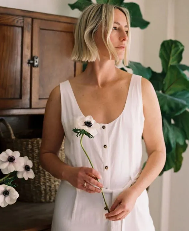 White Jumpsuit