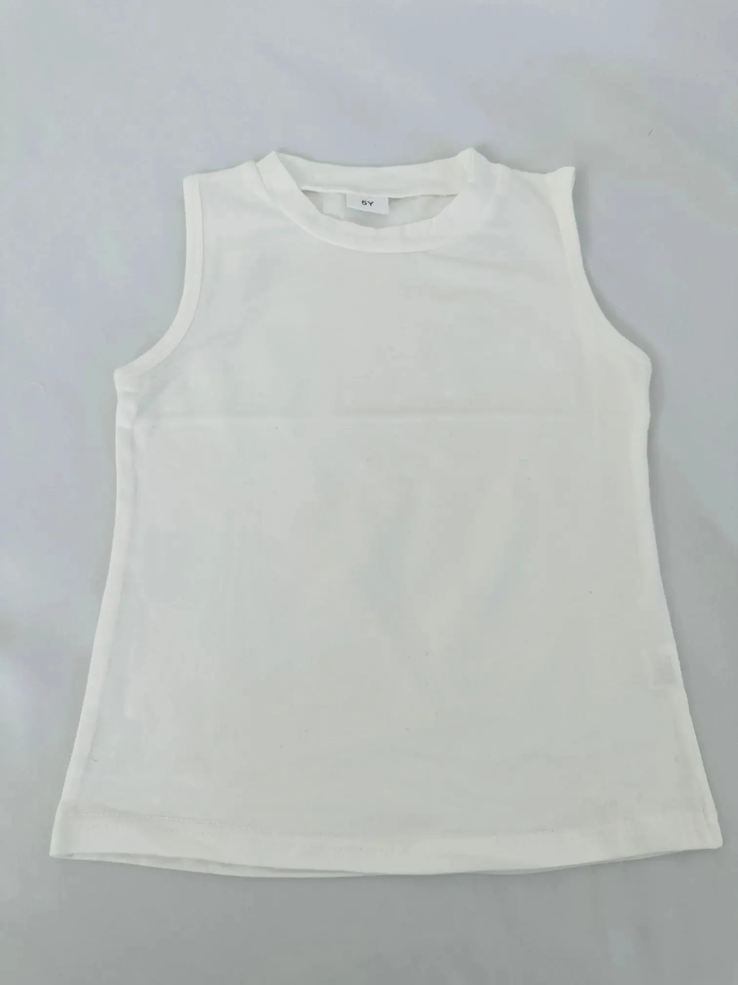 White tank top