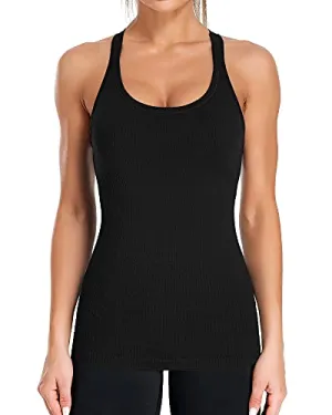 Women's Built-In Bra Yoga Tank (ATTRACO)