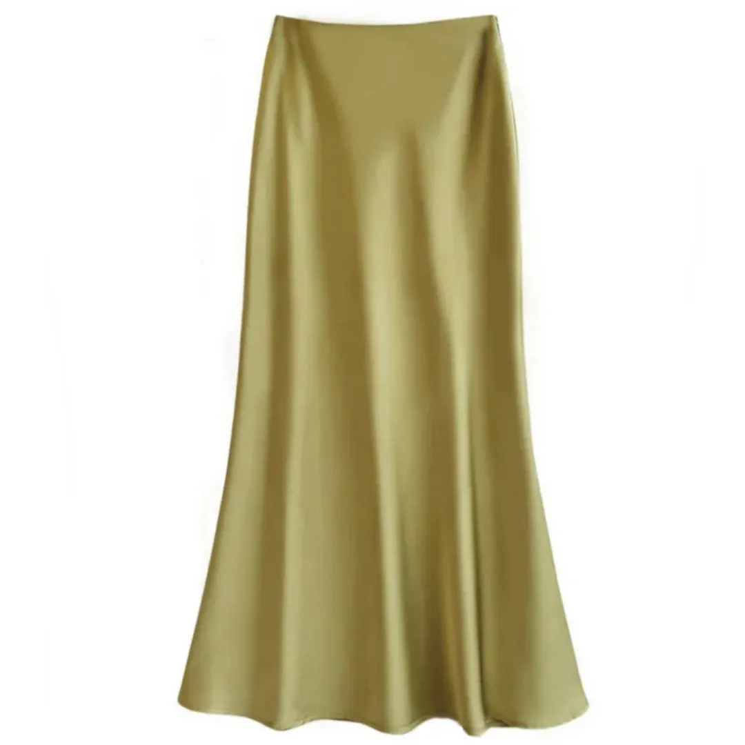 Women's Elegant Summer A Line Skirt | Maxi