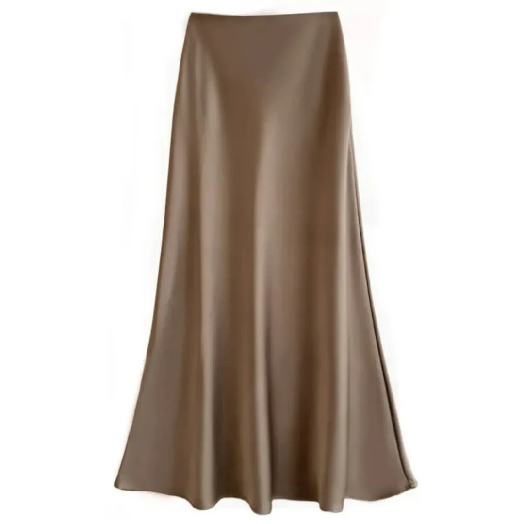 Women's Elegant Summer A Line Skirt | Maxi